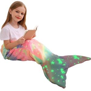 SOLD Viviland Kids Mermaid Tail Blanket